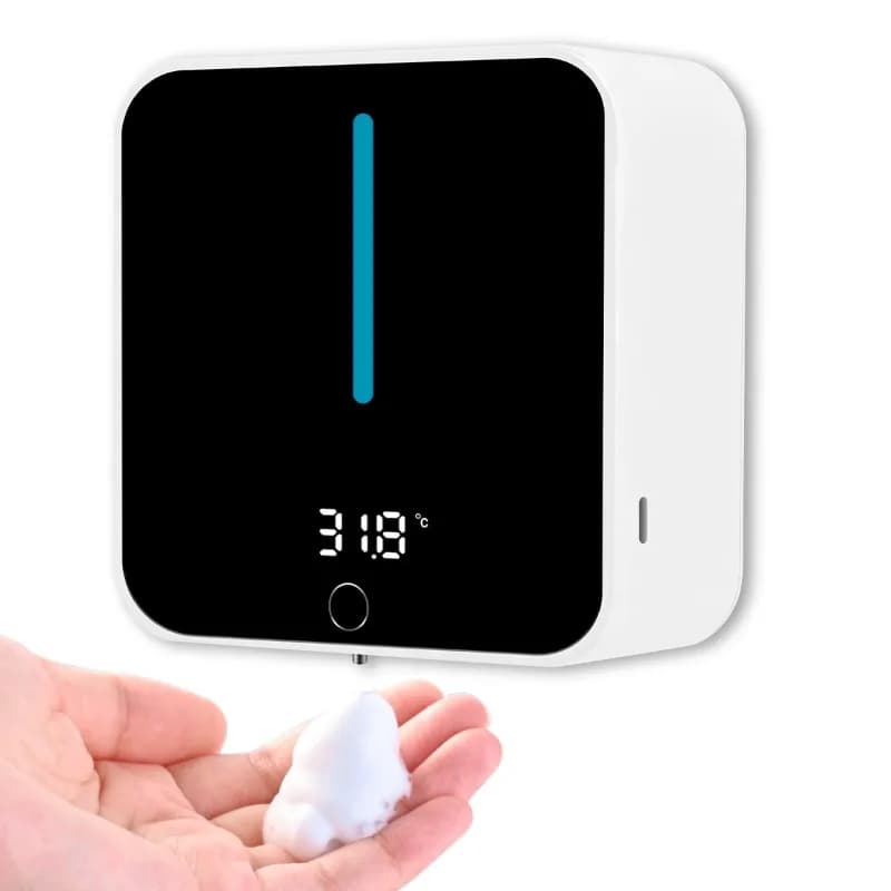 Dispenser a parete senza chiodi per sapone liquido, shampoo, balsamo, dispenser a pressione per sapone, dispenser per sapone per hotel e uso domestico