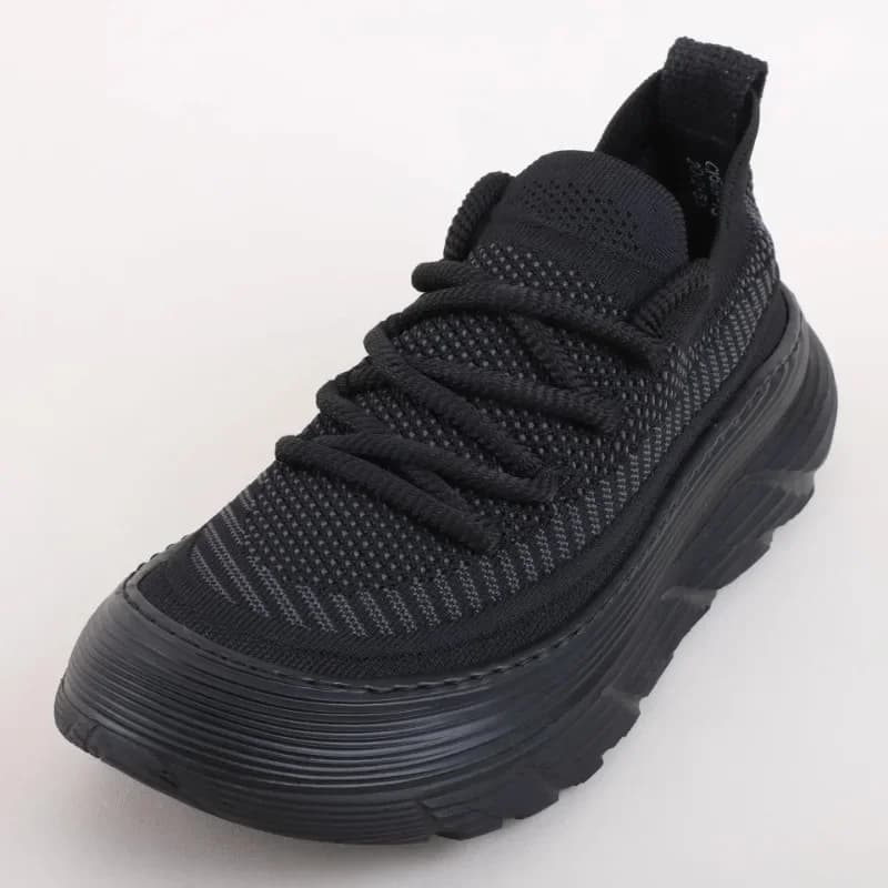Summer Breathable Mesh Casual Socks and Shoes for Men's New Korean Edition Thick Sole Heightened Mans Shoes Lazy Man Kicks Shoes