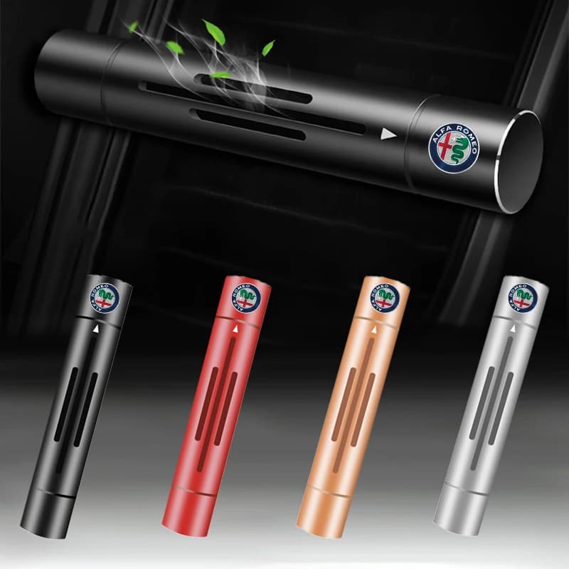 1 Pz Interior Automotive Merci Auto Deodorant Exit Air Vent Perfume Diffuser For Alfa Romeo 147 156 166 Myth Brera Spider