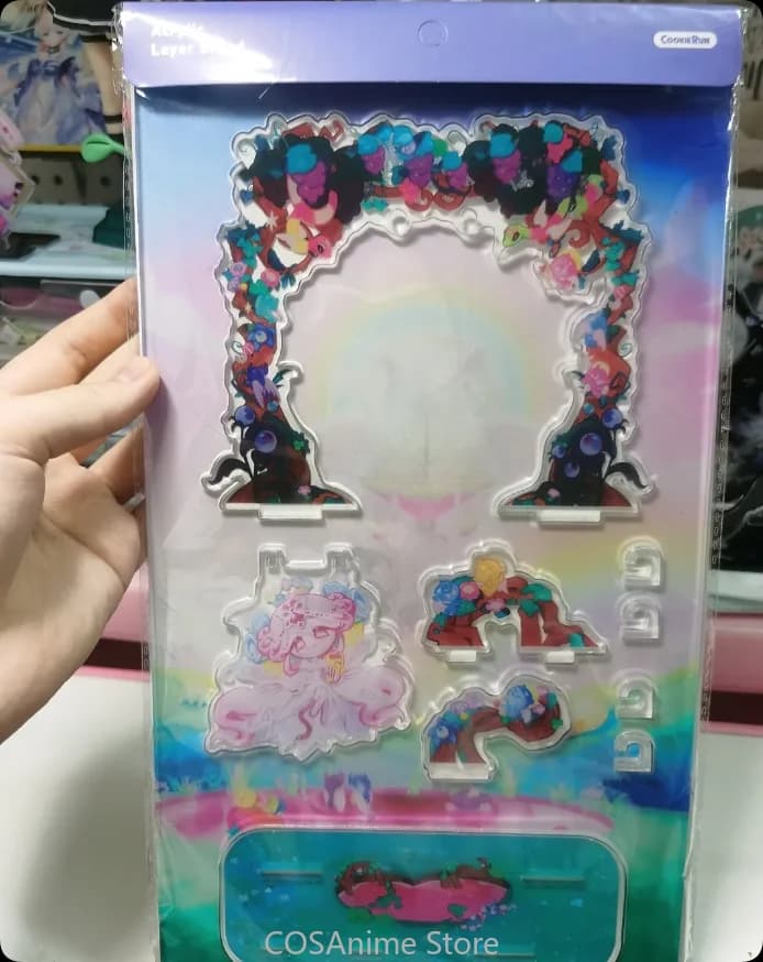 Cookie Run: Kingdom Eternal Sugar Cookie Anime Cosplay Acrylic Desktop Stand Figure Collection Standing Sign