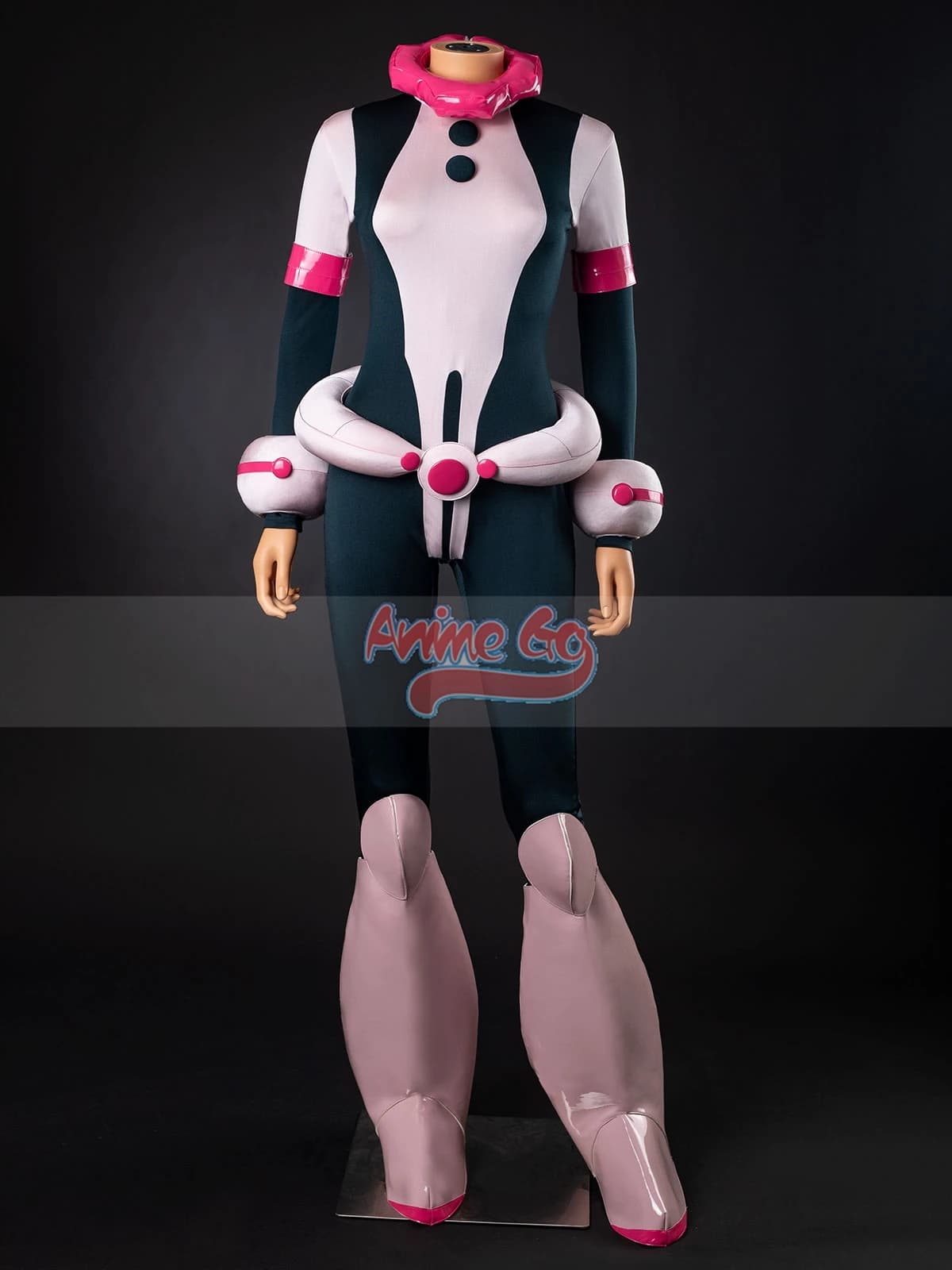 Costume Cosplay Anime Ochaco Uraraka, Tuta per Donne e Ragazze, Outfit per Giochi di Ruolo di Halloween, Anime&Go