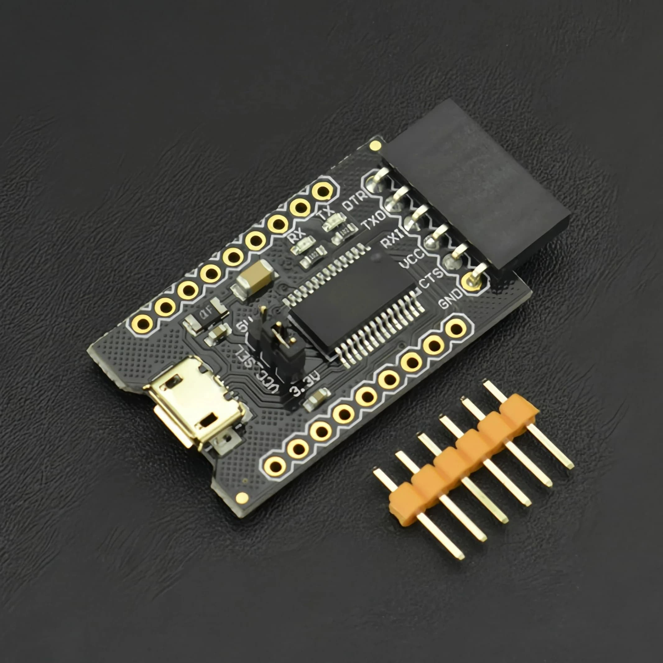 Programmatore Base FTDI FT232RL 5V/3.3V per Arduino Pro Mini FIO LilyPad, Adattatore USB a Seriale TTL