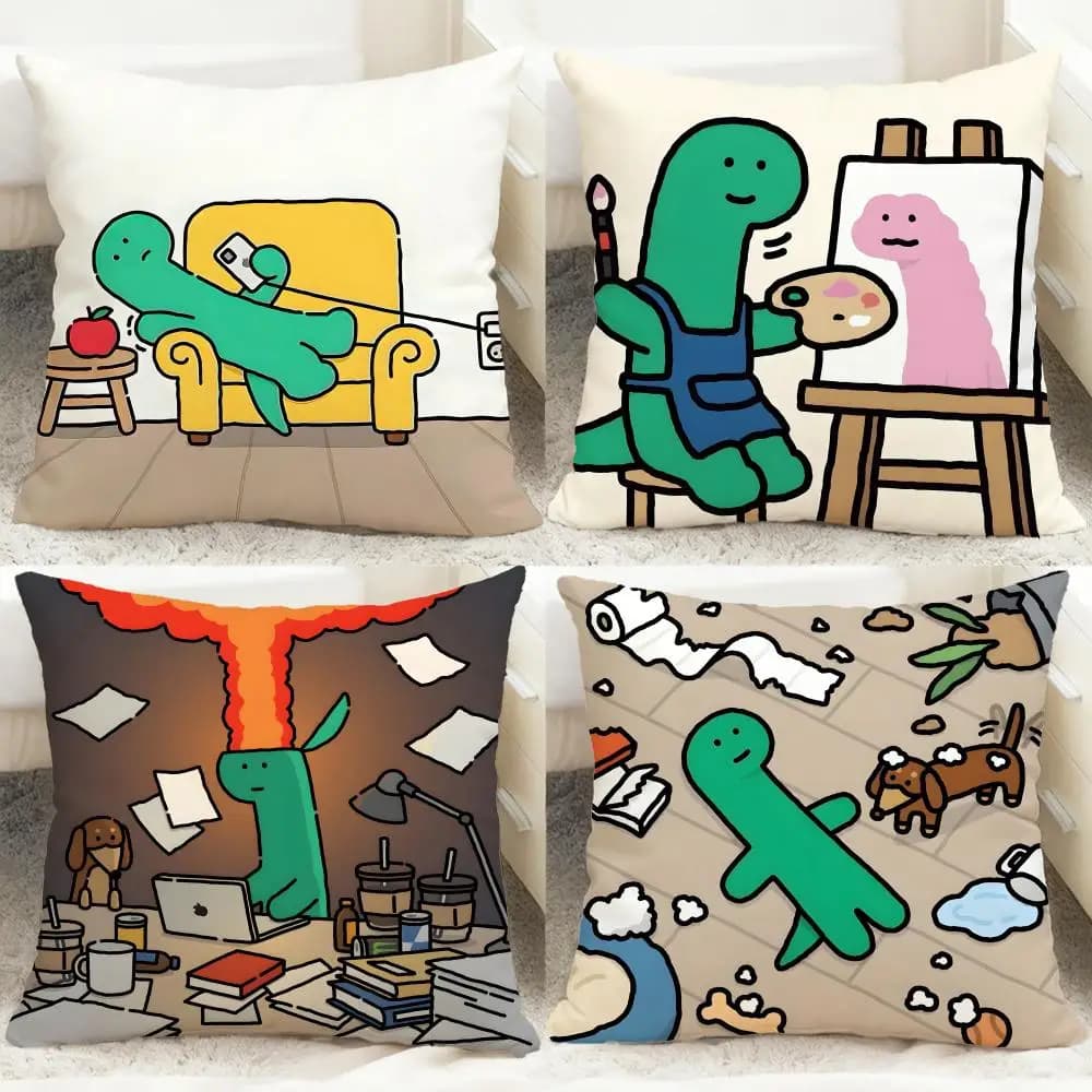 Popular JOGUMAN Decorative Federa, Comfortable and Reversible, Ideal for Cars, Sofa, Bedroom and More