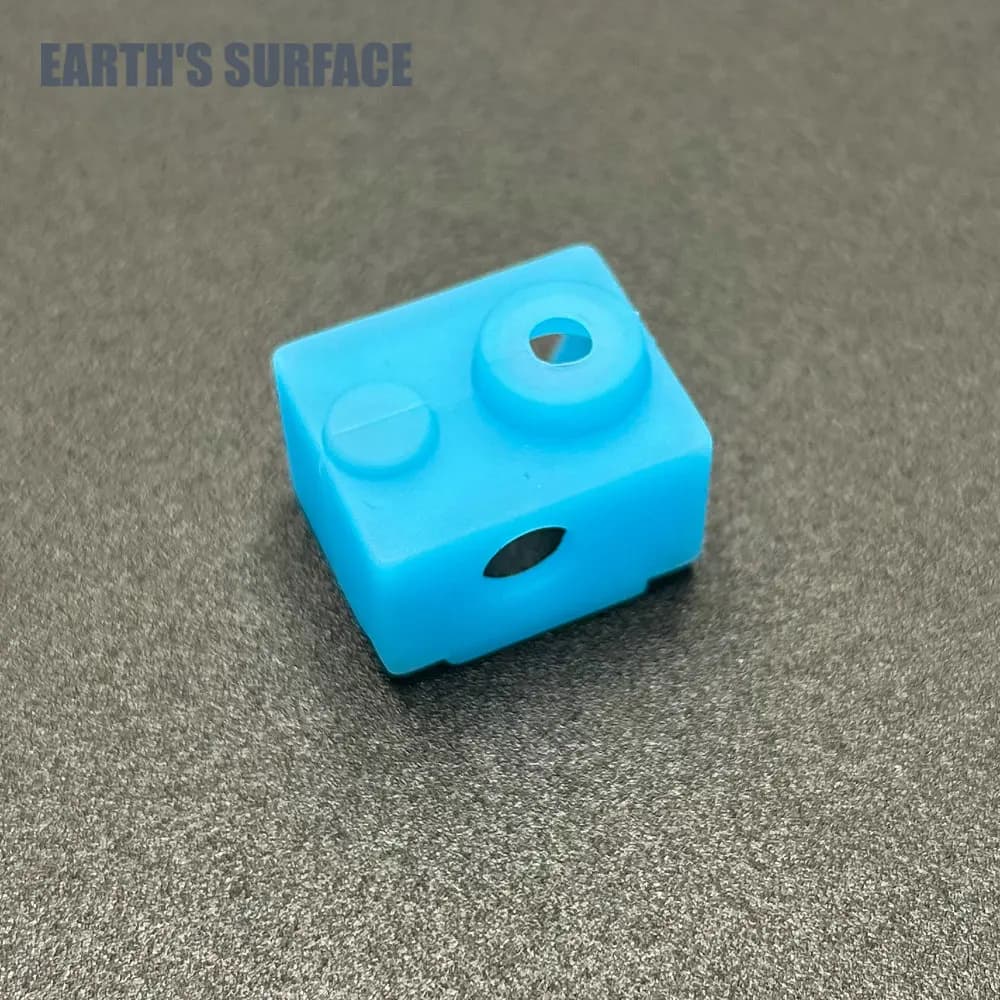 ES-3D part of printer 3/5/10 pcs E3D V6 socks in Silicone heated lock cover in Silicone for Reprap printer 3D heated block