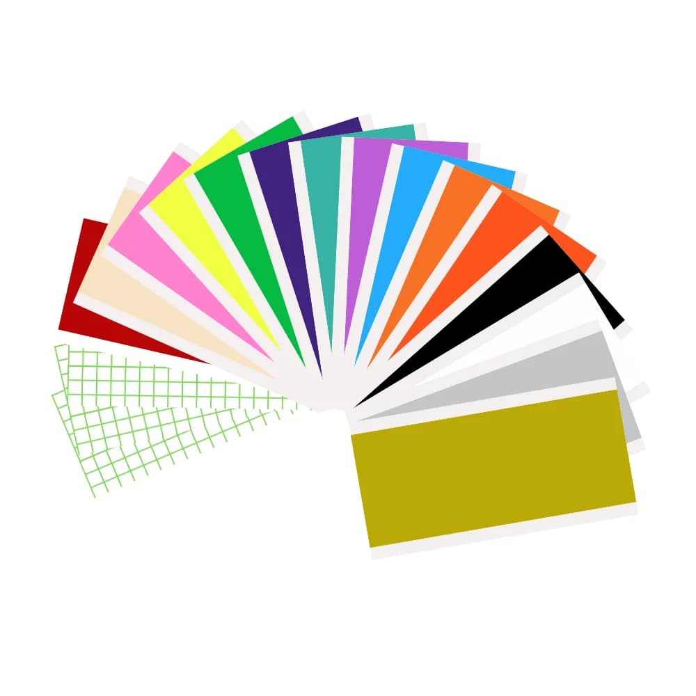 Un set di vinile adesivo intelligente da 5,5 * 12 pollici per Cricut Joy, vinile permanente intelligente per Cricut, decalcomania per auto, frese artigianali, adesivo decorativo