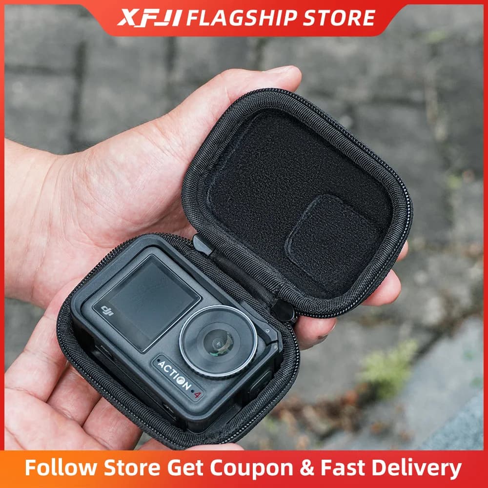 GoPro Case 12 11 10 9 8 DJI Osmo Action 5 PRO 4 3 Portable Box Sport Camera Waterproof Protective Accessories