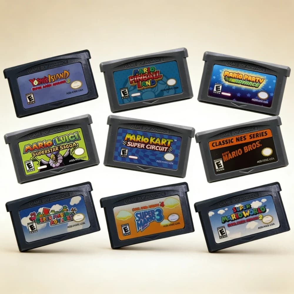 Cartuccia di Gioco GBA Versione EUR/USA per Console Video 32 Bit Serie Super Wario Land4