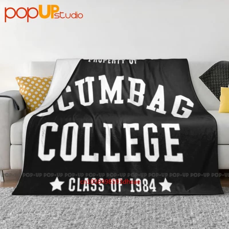 The Young Ones Inspired Scumbag College 80'S Party Tv Show Coperta ultra morbida Trapunta Copridivano invernale Copriletto