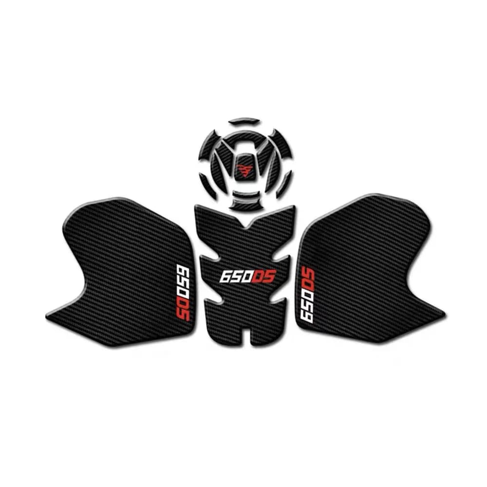 Moto Antiscivolo Tankpad Lato Gas Ginocchio Grip TractionTank Pad Adesivi Per Voge 650DS 650 DS