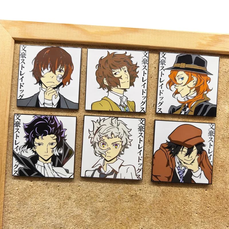Anime Bungo Stray Dogs Pins Nakajima Atsushi Badges Pendant Manga Brooches for Bag Backpack Clothing Lapel ACG Cosplay Toy Decor