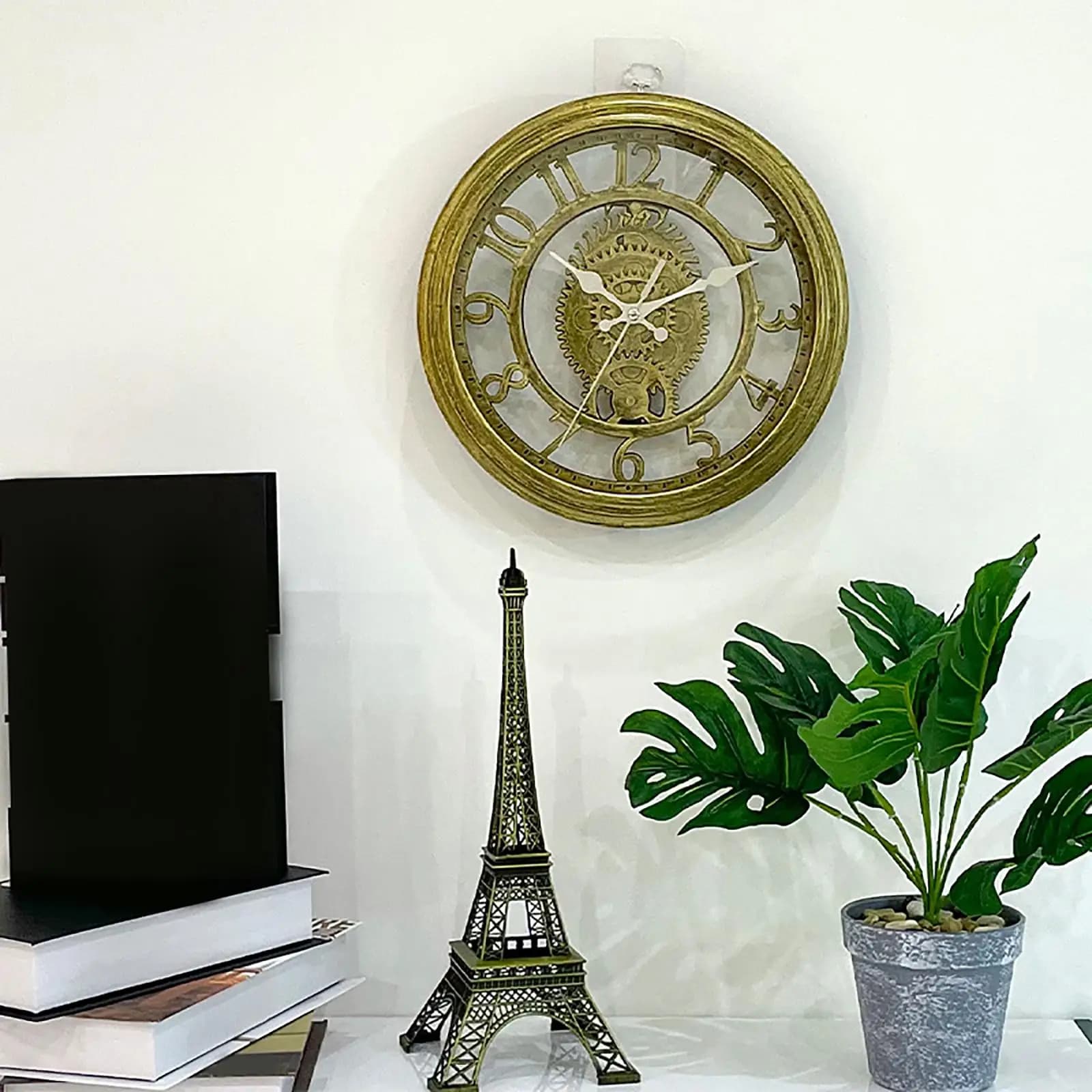 Orologio da parete silenzioso a batteria da 11 pollici per cucina, ufficio, casa