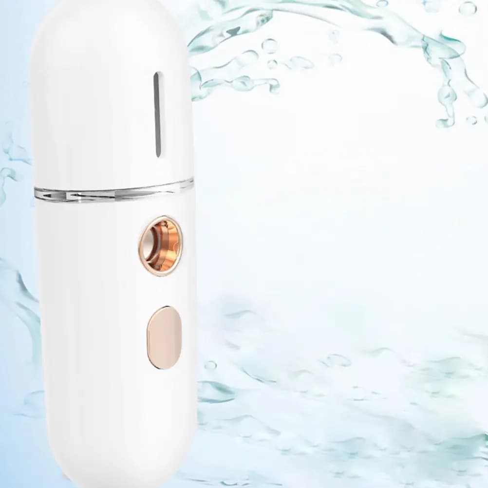 Nano Spray Beauty Device ABS Material Facial Time Moisturizing Atomizer Cold Face Dry Skin Solution Women