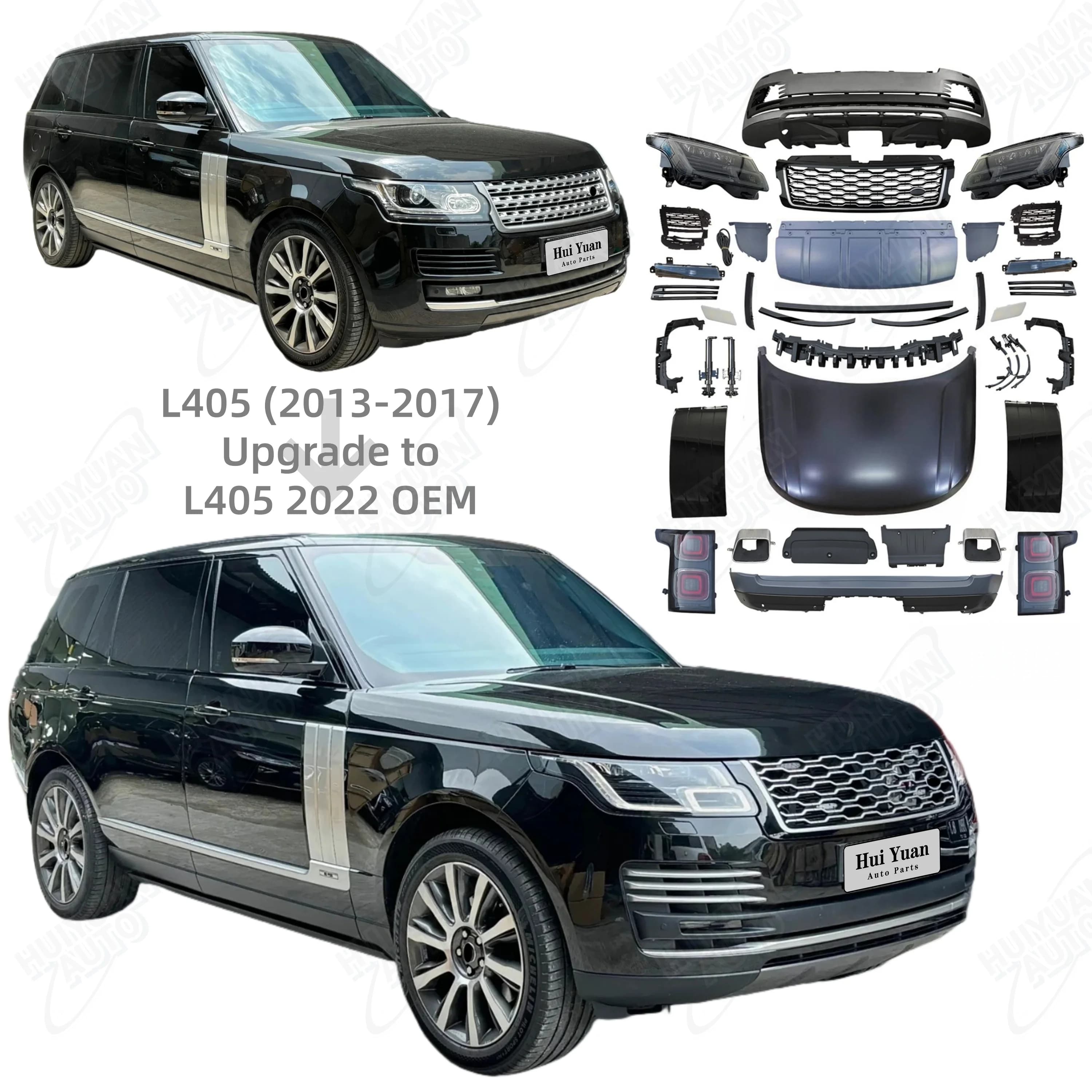 Auto Body Kits Auto Body Systems Car OEM Style Facelift Body Kit for Range Rover Vogue 2013-2017 up to 2022 OEM Model