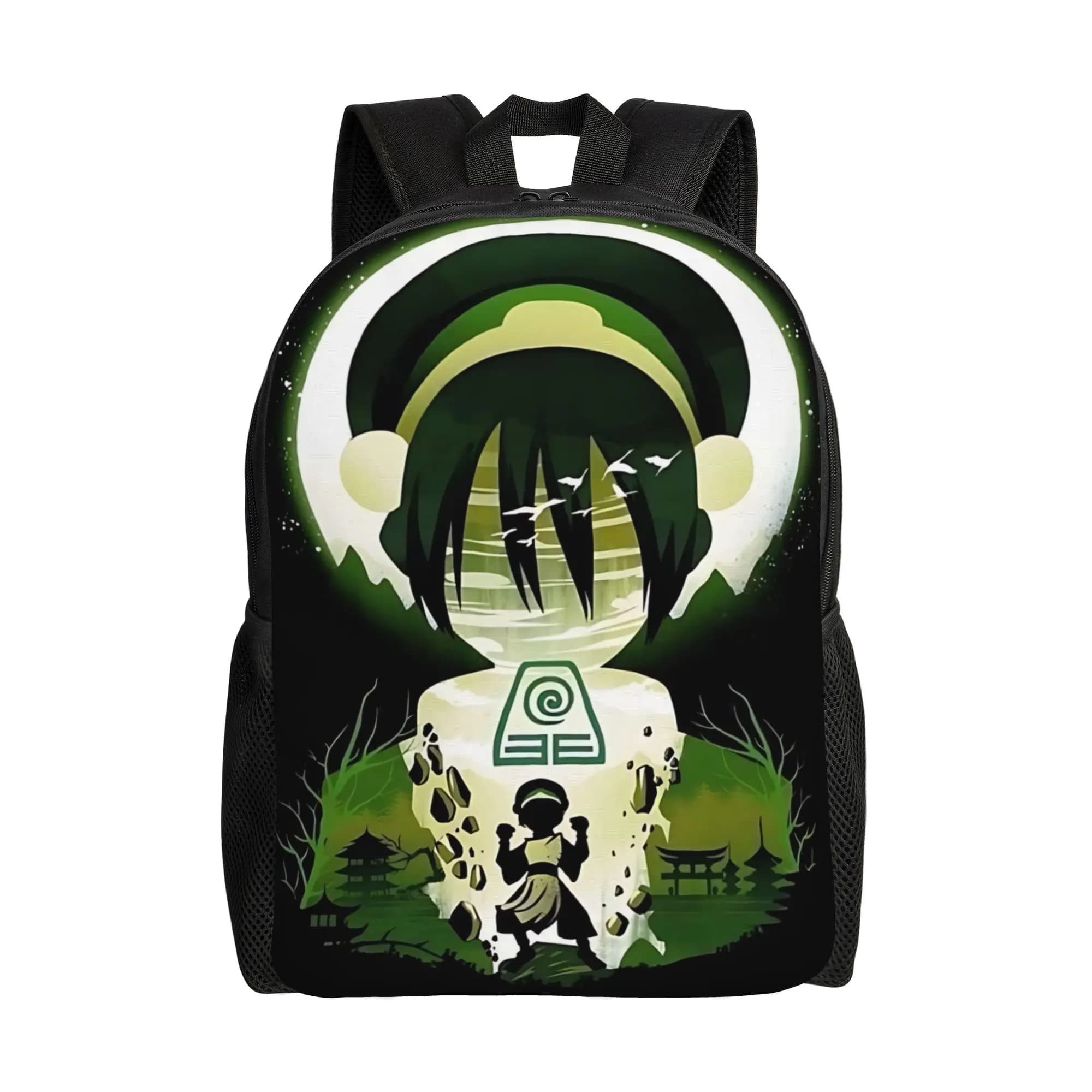 1 pezzo Toph's Ability New School Year Rucksack Avatar The Last Airbender Couple Backpack