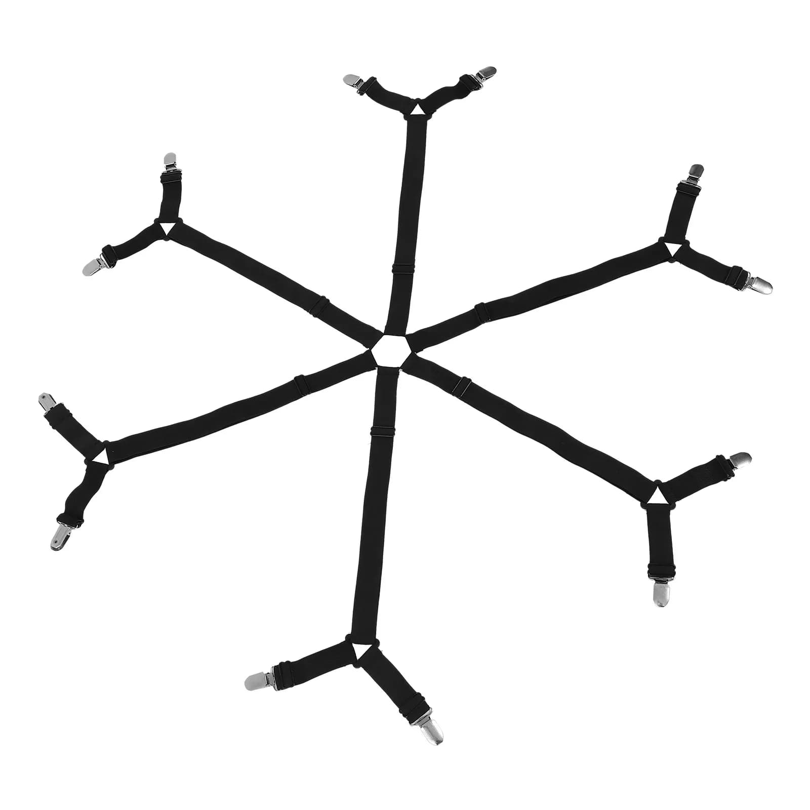 Clip per lenzuola, fermagli elastici antiscivolo per materasso, lenzuola e trapunte, supporti resistenti per lenzuola