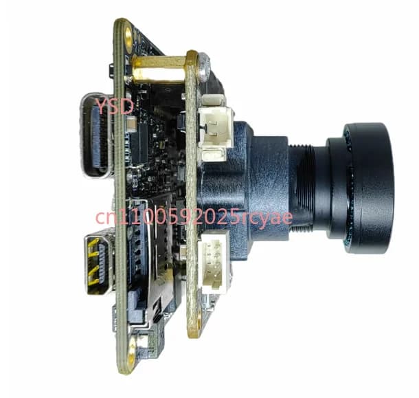 Modulo telecamera IP CMOS IMX377 4K 60FPS 12MP 1/2,3" - M12 100 ° Obiettivo senza distorsione, EIS, HDMI, RJ45