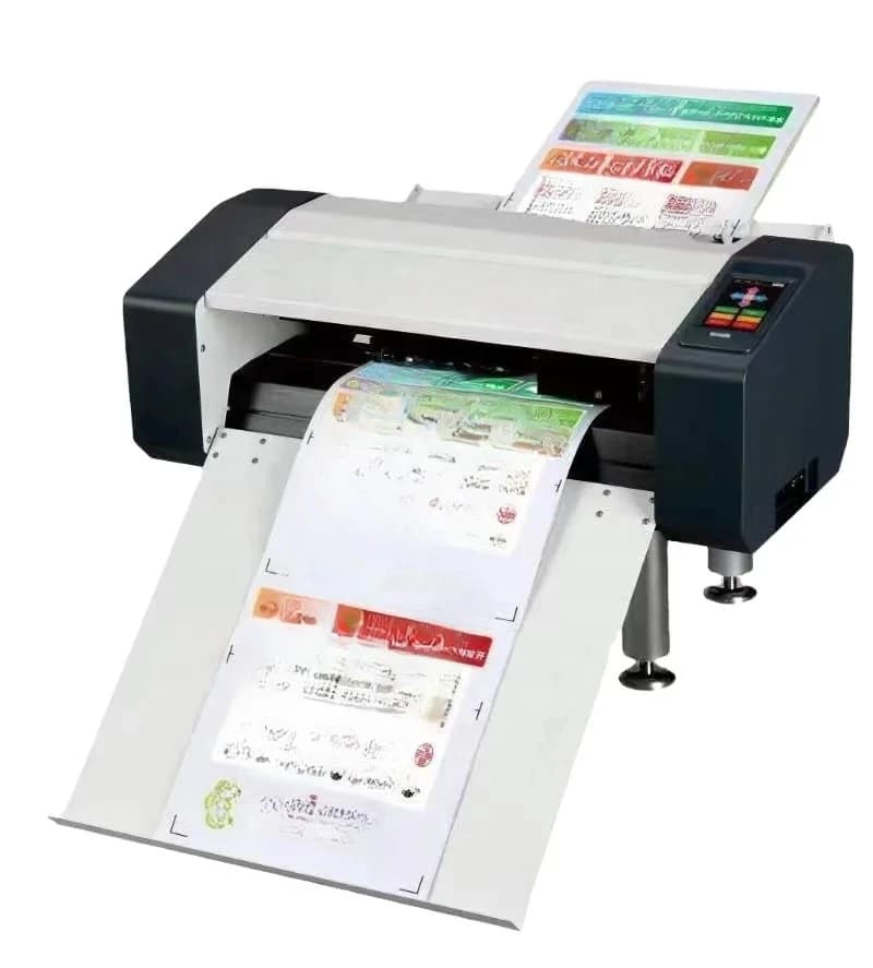 High Speed Intelligent A3 A4 Size Auto Feed Continuous Batch Processing Desktop Vinyl Sticker Paper Sheet Label Cutter