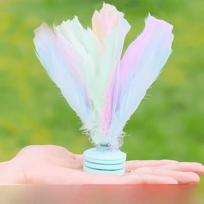 Competitive professional jumping rope with feather grip for adults and children, ideal for elementary school sports events