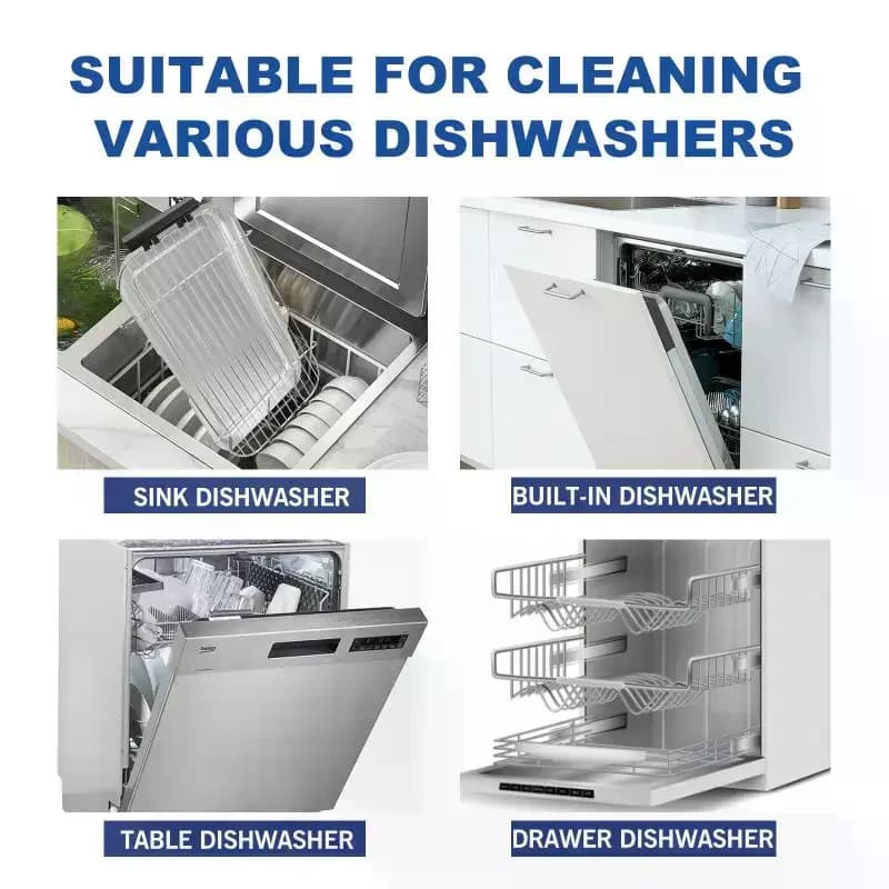 New 20 Detergents Specifications for Dishwasher in Barattolo, Deep Cleaning, Fat Removal, Calcare and Odori, An Essential For Home