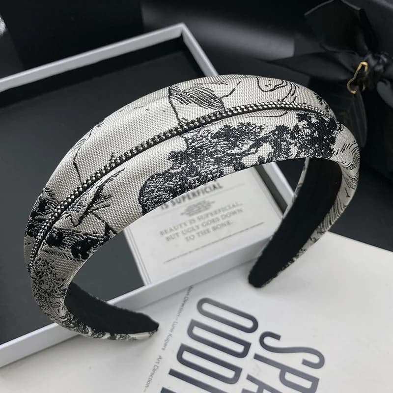 Hair clip, women's new style temperament, diamond studded high skull headband, pressed hair, wash face headband, headband