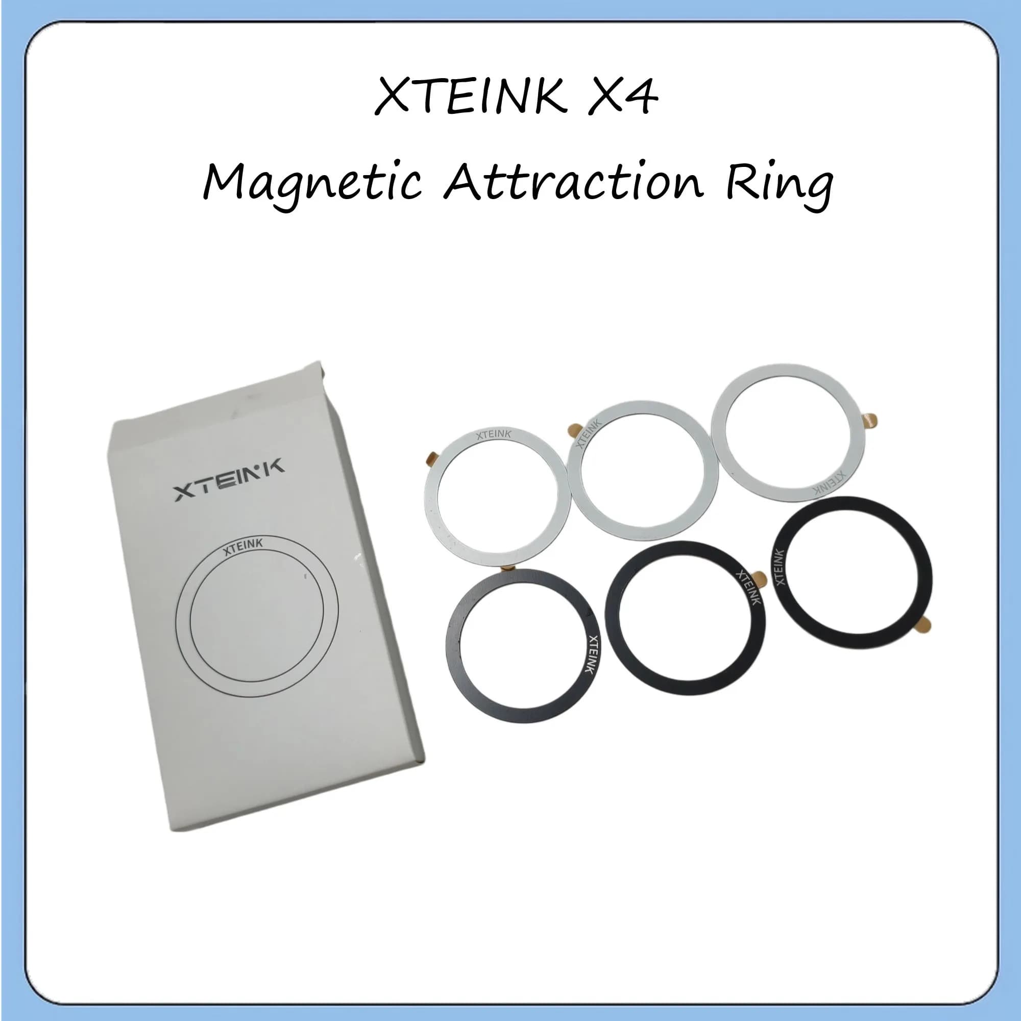 XTEINK X4 E-Ink Reader XTEINK Universal Magnetic Attraction Ring Specially Removable Metal Sticker Ring Magnetic Case Accessory