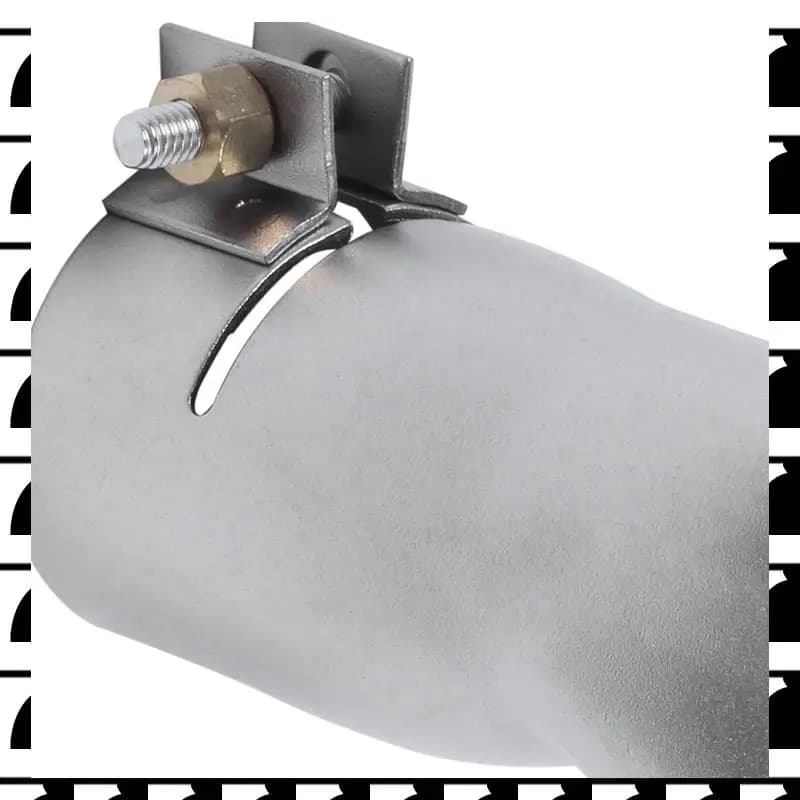 A44U 3 pezzi 40 mm ugello tubolare piatto a bocca larga per pistola per saldatura di plastica/calore ad aria calda/per bocca per saldatore di plastica