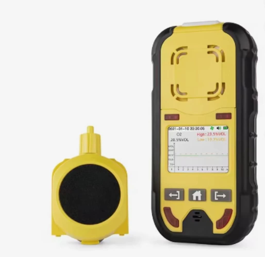 Four-in-one Gas Detector Methane Hydrogen Sulfide Carbon Monoxide Oxygen Suction