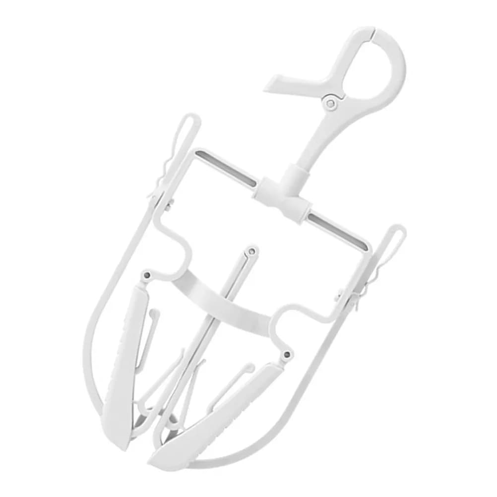 Foldable Feet hanger for Hoodies, Adjustable, Extensible, Resistant, Non-slip, Plastic, Drying Clothes and Sweatshirts, for Home