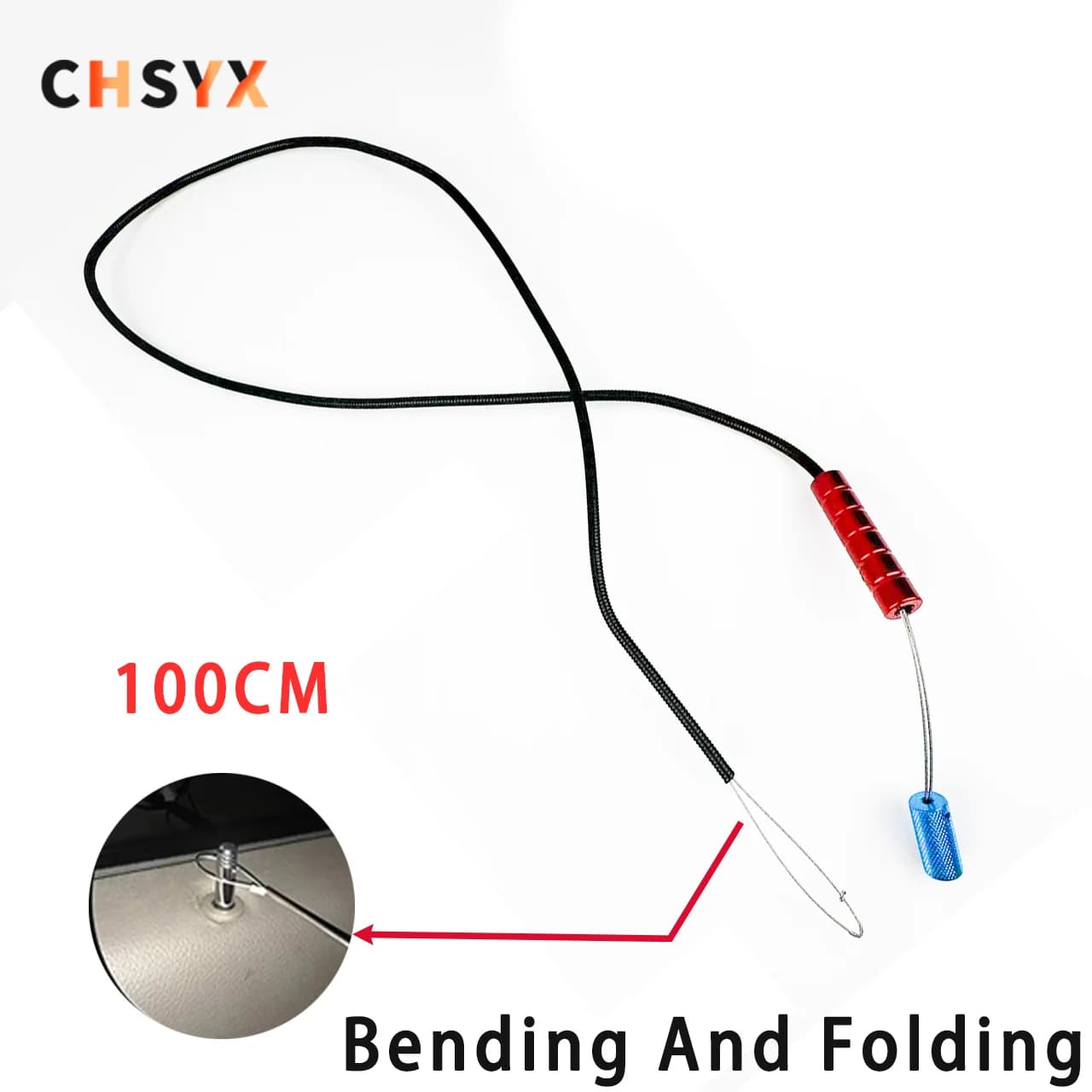60CM/100CM supplies for high quality blacksmith stainless steel wire ball tools for auto door lock opening tool with automatic traction rope