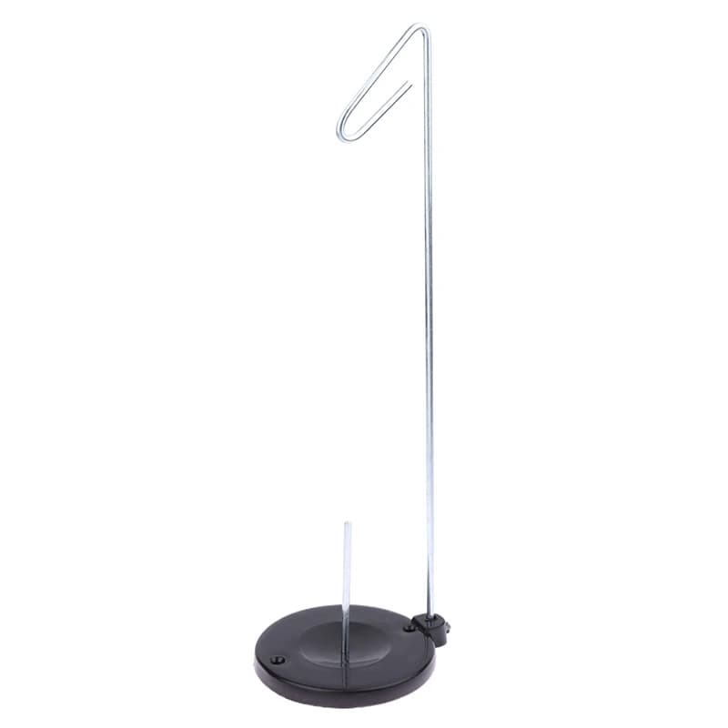 Supporto per rack per filo per bobina a cono singolo regolabile universale per supporto per filo da cucito per macchina da ricamo per cucire