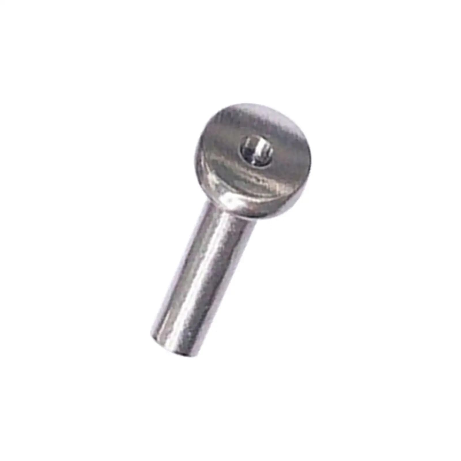 10 Pieces Angled Cable Railing Marine Grade Stainless Steel Cable Railing Post for Wood Posts Railing Wire Rope Forecourt Pillar