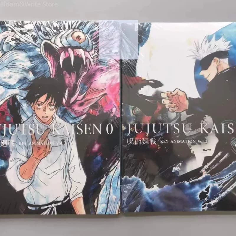 Original Art Book of Jujutsu Kaisen Animation, Key Frame Original Drawings, Illustrations and Art Reference Materials Collection