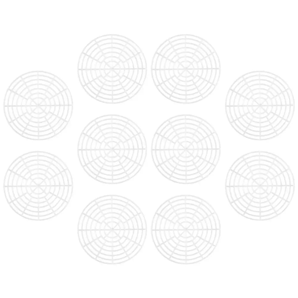 10 Pezzi Pesi per Sottaceti, Pressa a Rete Rotonda per Barattoli da Fermentazione, Peso per Sottaceti, Pressa per Verdure per Fermentazione in Barattoli Mason