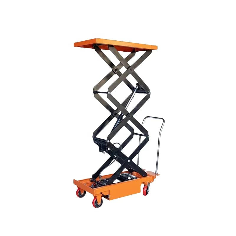 Carrelli elettrici a mano da 500-2000 kg Carrelli di sollevamento idraulici, piattaforme di sollevamento idrauliche, carrelli elettrici a forbice
