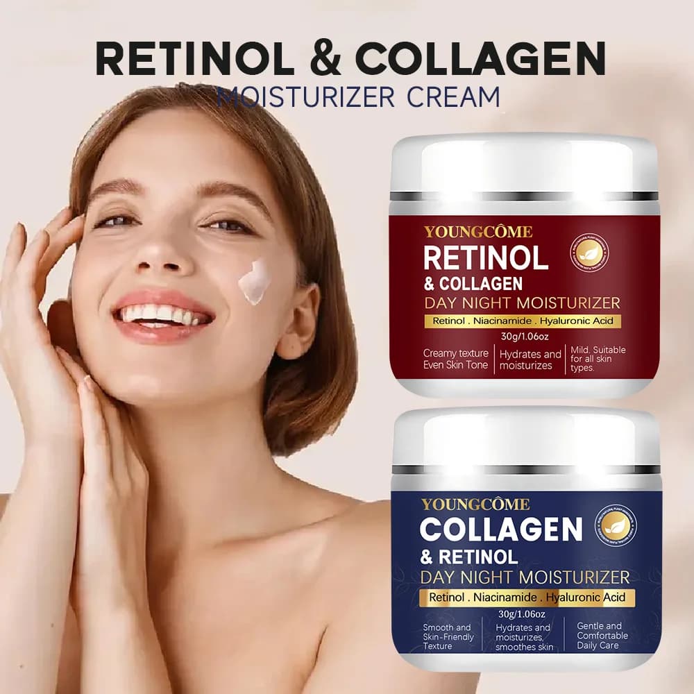 Retinol Face Skin Care Retinol Collagen Cream Anti-aging Rugs Hydrating Deep Hydrating Skin Health Whitening Exfoliation