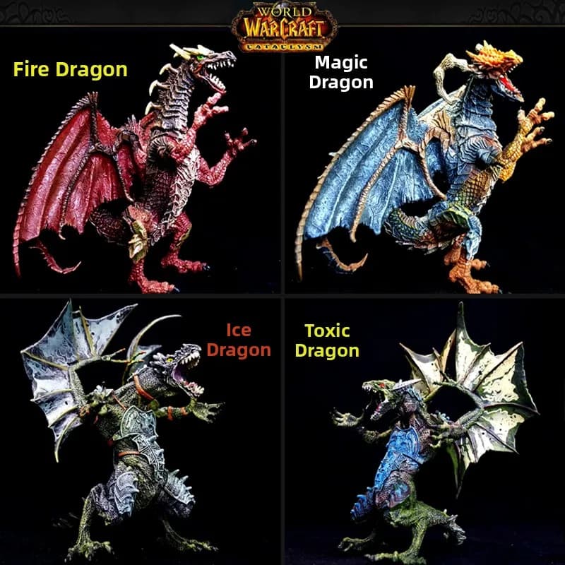 Realistic Plastic Dinosaur Model Jurassic King Dragon Knight Flying Dragon Toy Birthday Gift Simulation Animal Dolls St...
