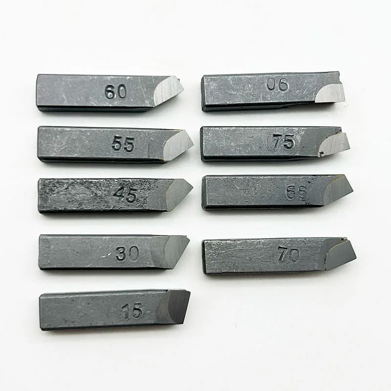 Utensile Universale Regolabile per la Lavorazione Monolaterale di Sedi Valvola, Fresa Monolaterale, 15-90 ° Set di Lame per Alesatore Manuale per Anelli del Sedile della Valvola