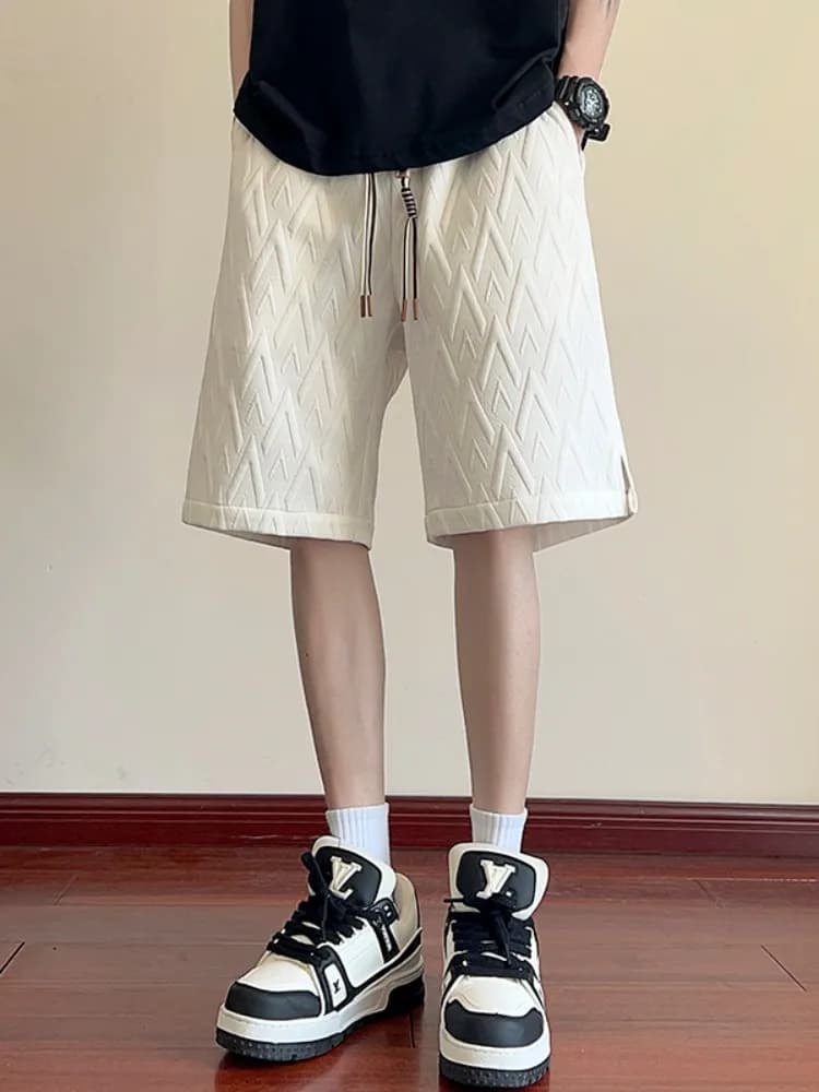 Pantaloncini da basket stile americano da uomo, estivi, sottili, larghi, casual, alla moda, versatili, a gamba dritta, sportivi