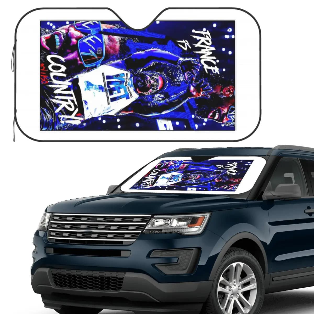 Jey Uso Yeet Art Parasole Parabrezza Auto Parabrezza Anteriore Finestra Parasole Accessori Coperture