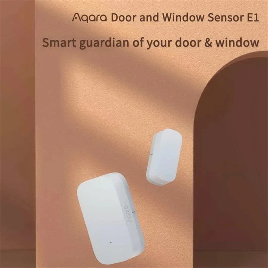 Sensore per porte e finestre Aqara E1 ZigBee 3.0 MCCGQ14LM, controllo remoto tramite APP per Smart Home, compatibile con Xiaomi Mijia APP e Apple HomeKit