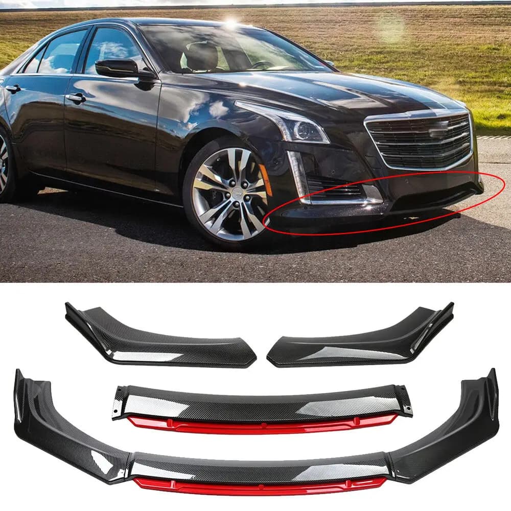 LAICY Per Cadillac CTS-V CTS 2017-2019 Auto Paraurti Anteriore Labbro Auto Mento Spoiler Splitter Diffusore Body Kits Trim Air Dam Protector