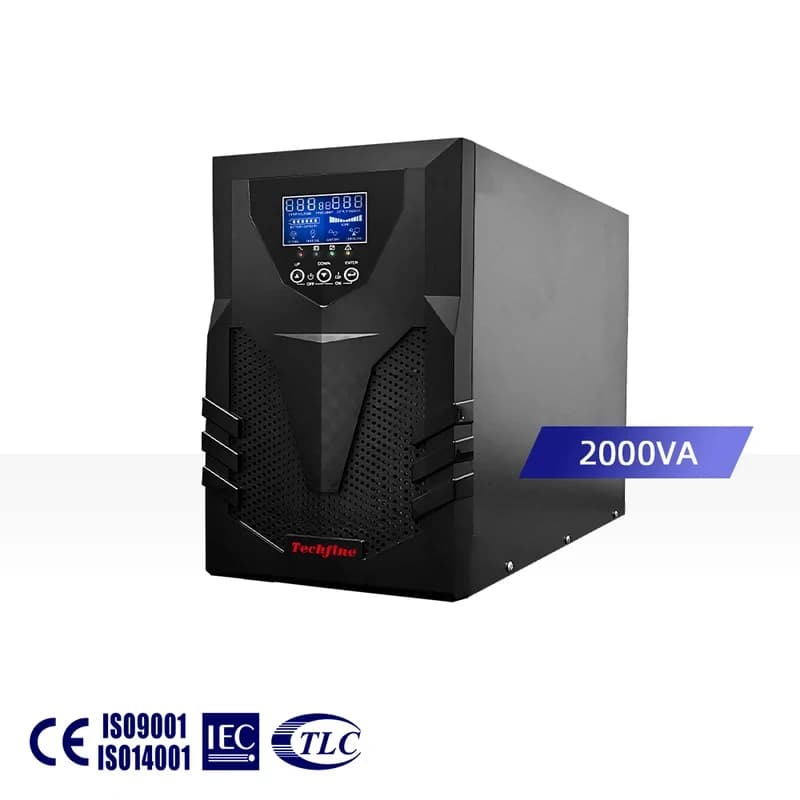 External Battery Longer-term Backup Battery Ups for Computer Online Pure Sine Wave Ups 2kva