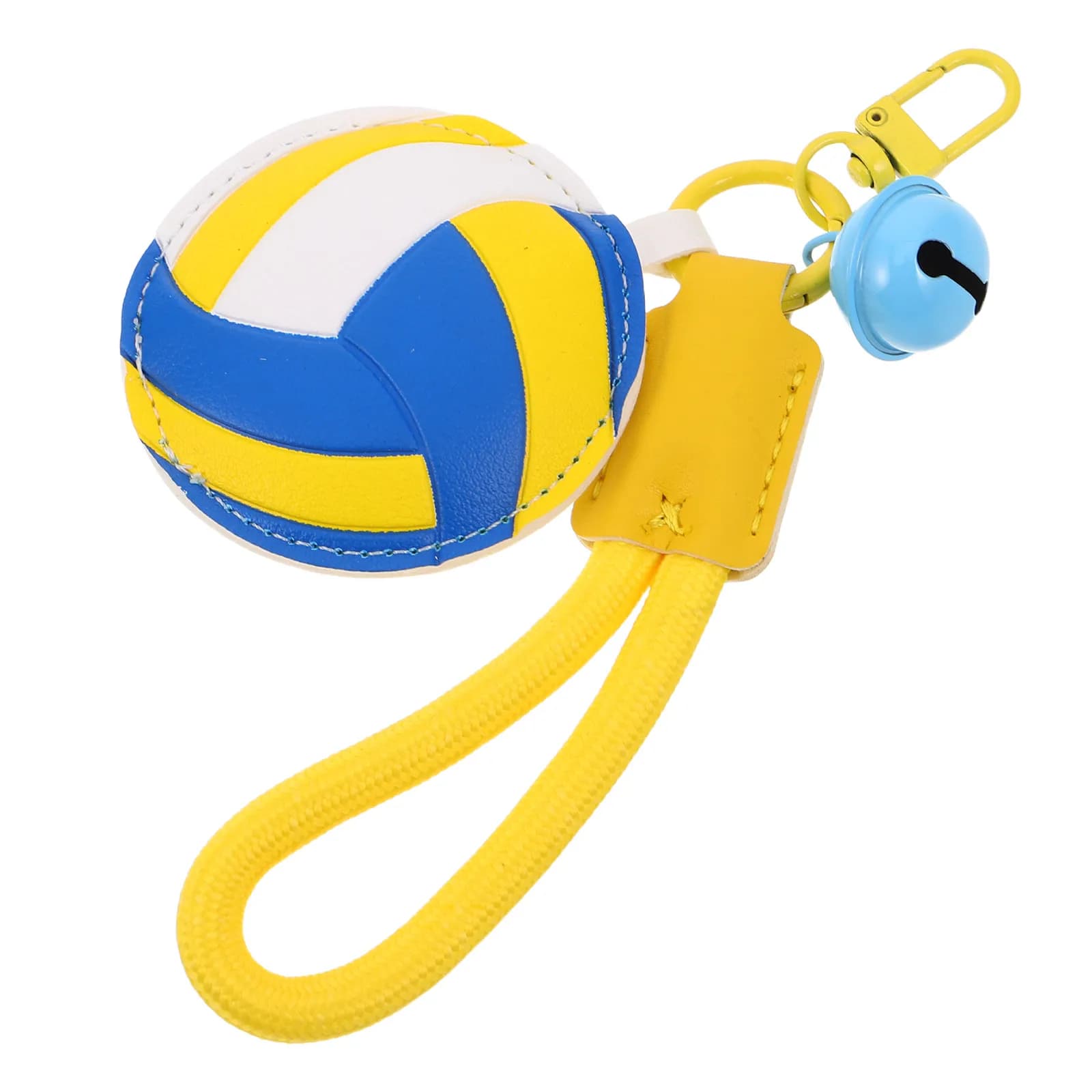Volleyball Keychain Charm Sports Ball Keyring Pendant for Gym Bag Backpack Purse Handbag Teens Adults Coaches Athletes