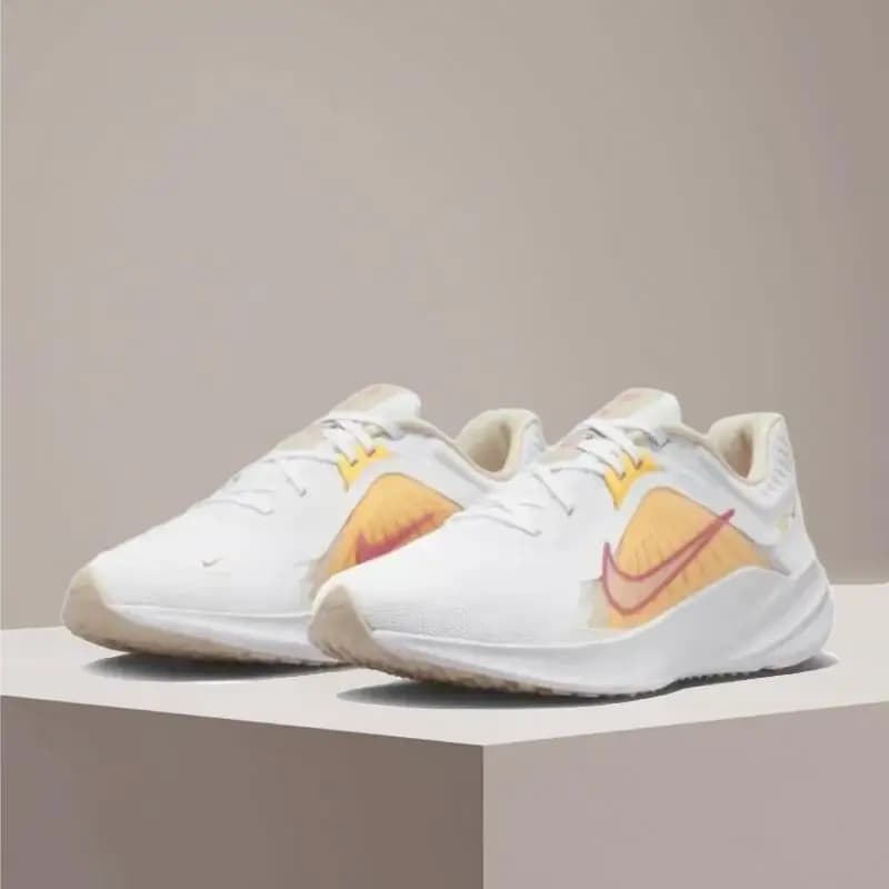 Nike Quest 5 Cushioned Breathable Slip-Resistant Durable Training Lightweight Running Shoes DD9291-102