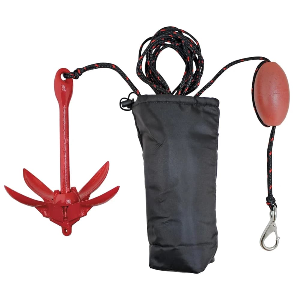 SSTT Nuovo hardware marino per barche verniciato con ancoraggio pieghevole con grappolo rosso del miglior produttore per yacht