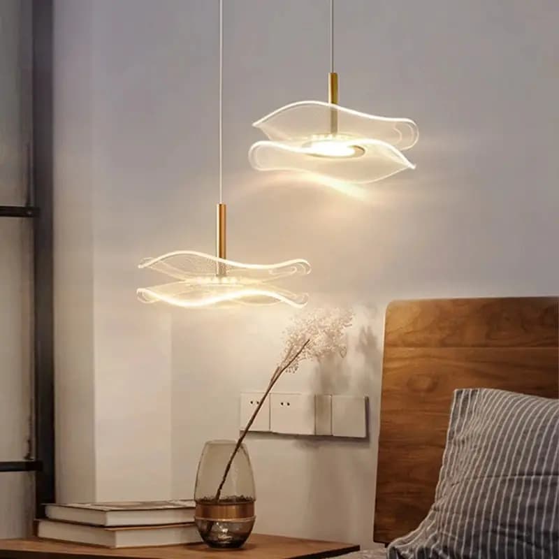 Nordic LED Suspension Lamp Interior Lighting Lamp Suspension Tables Living Room Stairs Suspension Light House Decoration