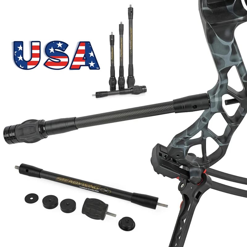 5 Pin Archery Bow Sight 0.019" Fiber Optic CNC Machined Aluminum Alloy Micro Adjust Sight for Compound Bow Hunting And Target Practice