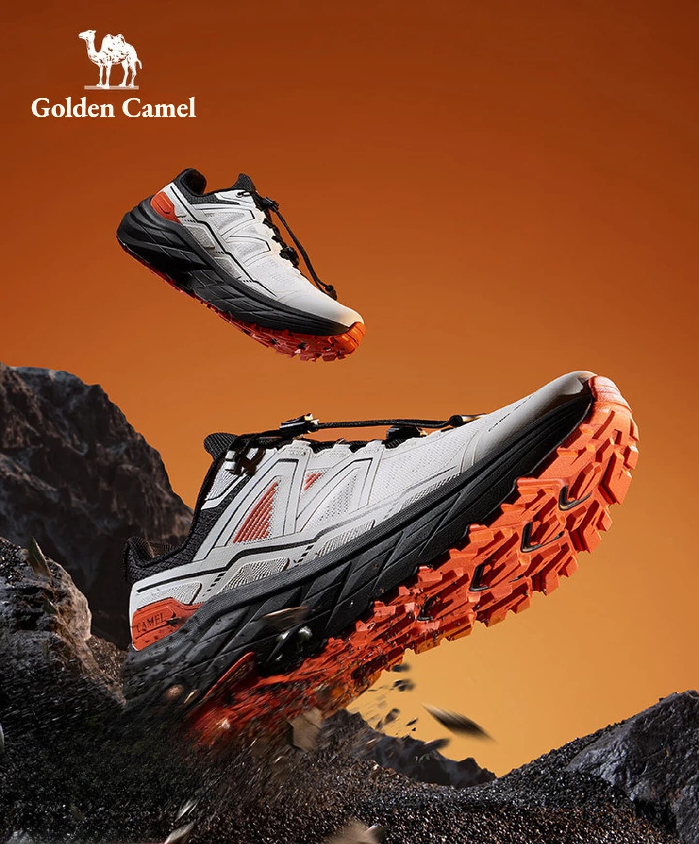Scarpe da Corsa Outdoor Golden Camel per Uomo, Primavera 2026, Leggere, Antiscivolo, Resistenti all'Usura, Sneakers per Allenamento e Jogging