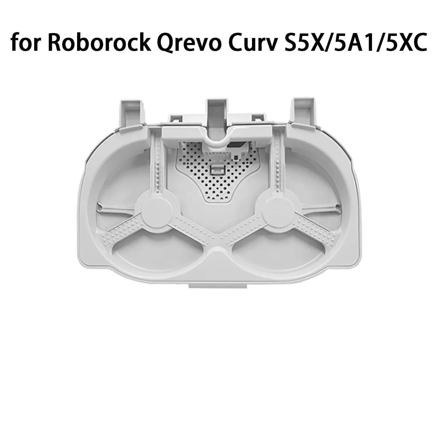 Vassoio Originale per Stazione di Pulizia Mop per Aspirapolvere Roborock Qrevo Curv S5X/5A1/5XC, Accessori di Ricambio