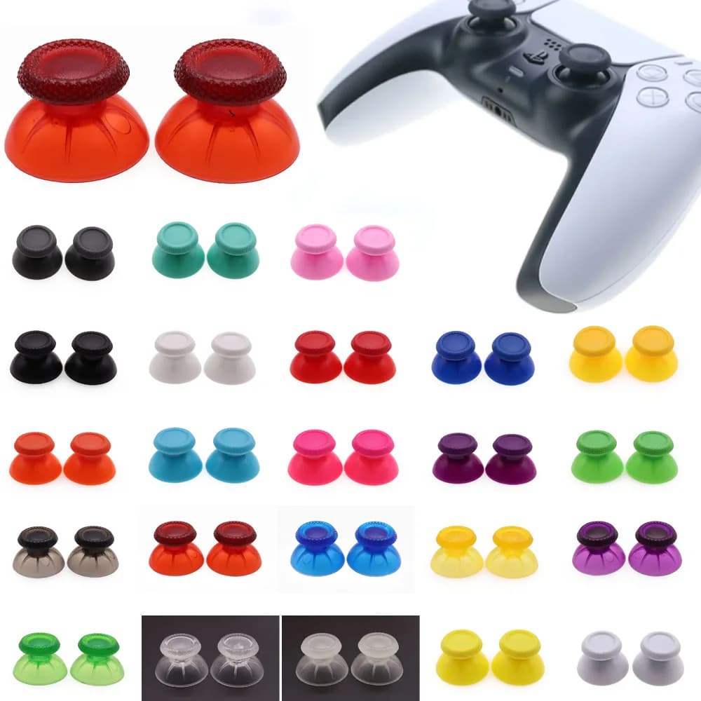 1 paio per PS5 DualSense Controller wireless Thumbstick Analogico Thumb Sticks Grip Cover Joystick Caps Accessori